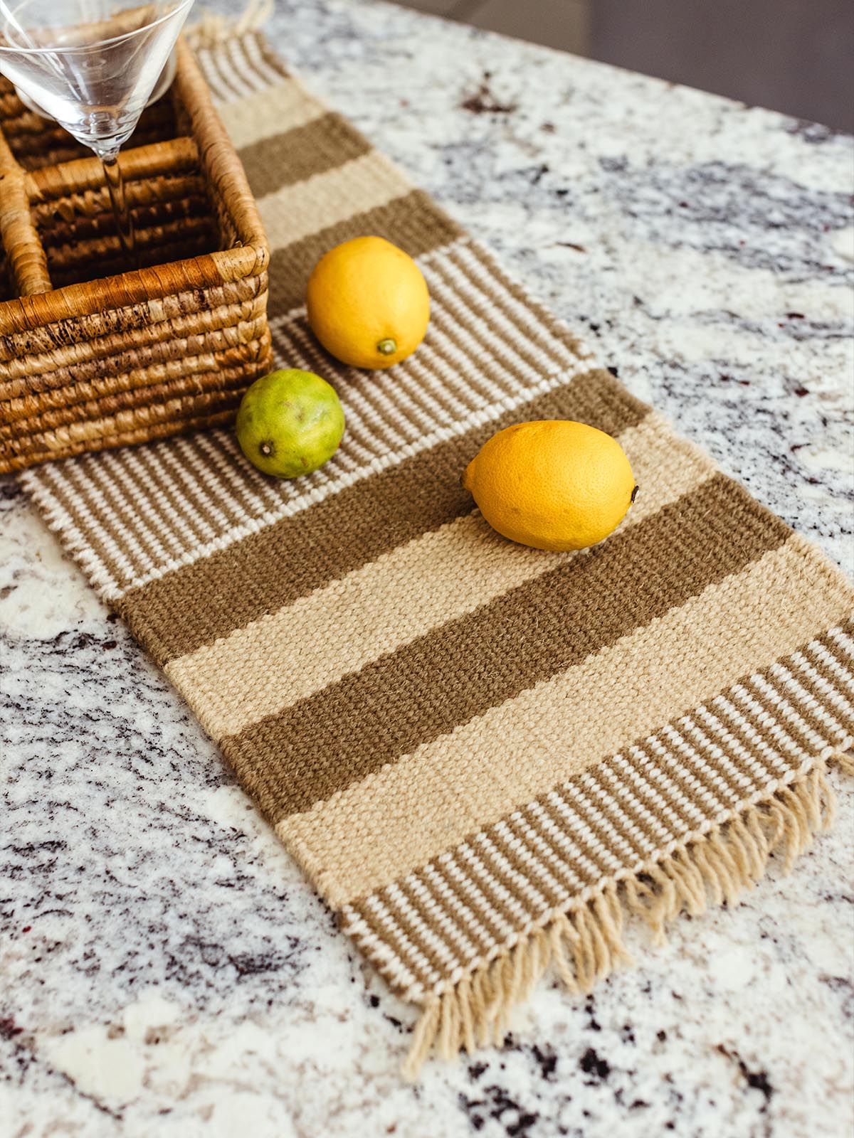 Short Woven Table Runner