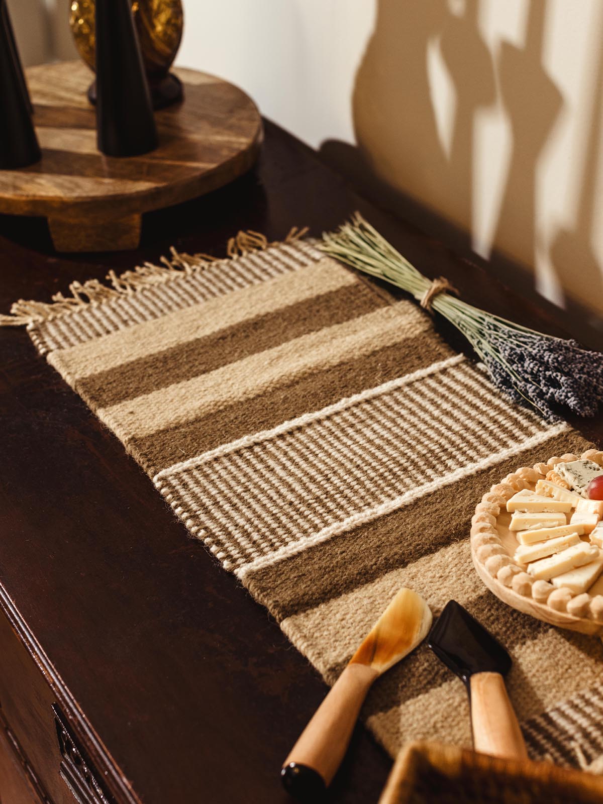 Short Woven Table Runner