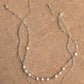 Coquette Silver Layered Necklace Set (Interchangeable)
